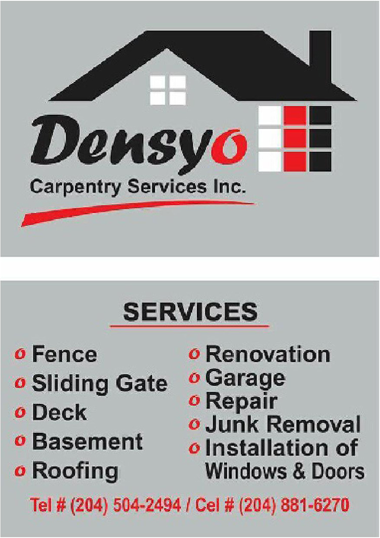 Densyo Carpentry Services Inc.